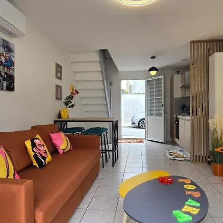 Lejlighed Le Pop Appart, Climatise, Fun Et Colore En Hypercentre De *